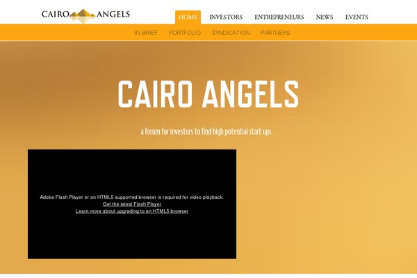cairoangels.com site used Twenty Twelve