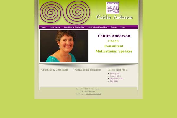 caitlinanderson.com site used Essence-golden