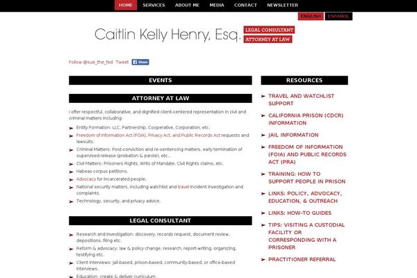 caitlinkellyhenry.com site used Ckh