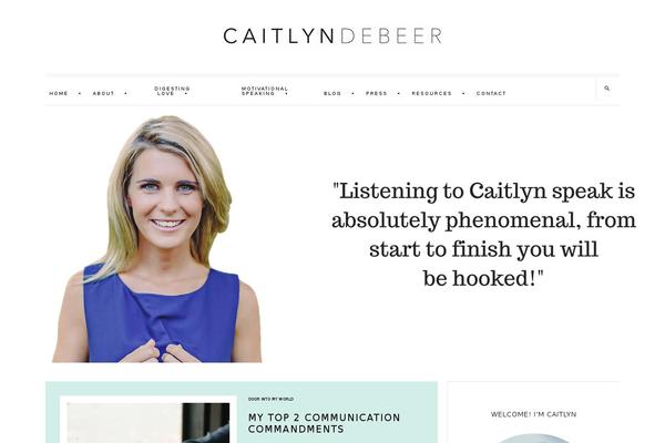 caitlyndebeer.com site used Restored316-dazzling