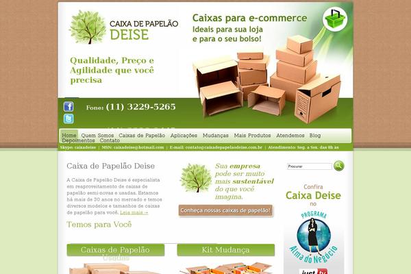 caixadepapelaodeise.com.br site used Caixadeise