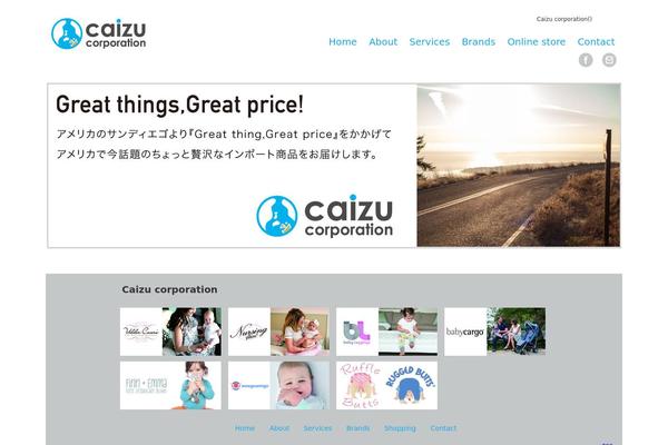 caizu-corporation.com site used Baseleft