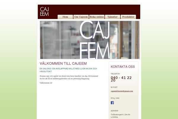 cajeem.se site used Cajeemtheme