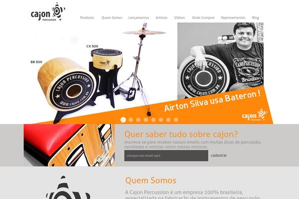 cajon.com.br site used Cajon-percussion