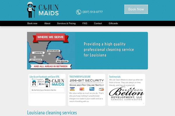 cajunmaids.com site used Cajunmaids