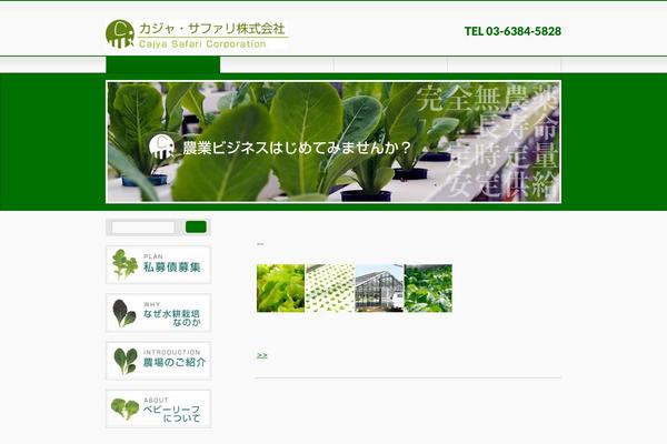 BizVektor theme site design template sample