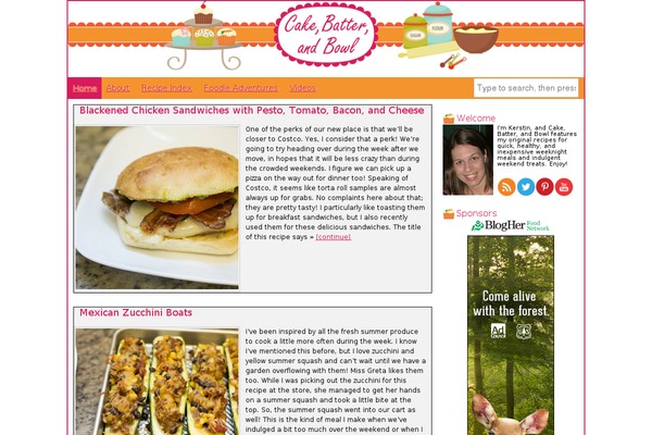 Headway theme site design template sample
