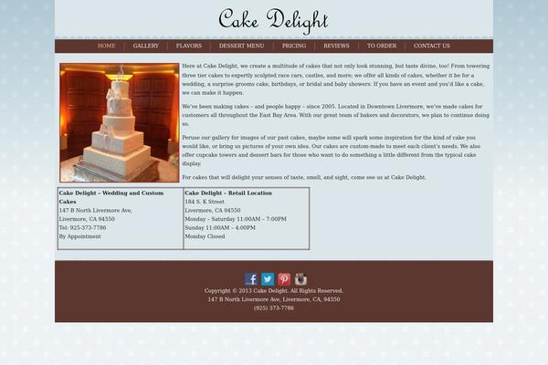 cakedelight.com site used Cakedelight1