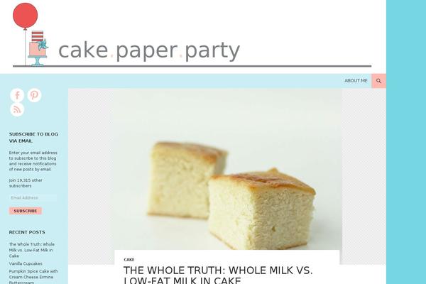 cakepaperparty.com site used Cakepaperparty
