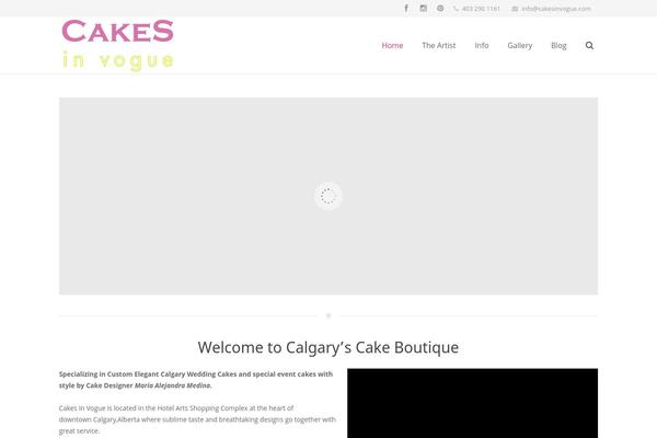 Impreza theme site design template sample
