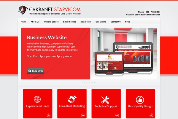 cakranet.com site used Firmness