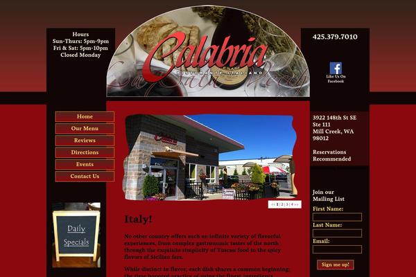 calabriamillcreek.com site used Calabria-child