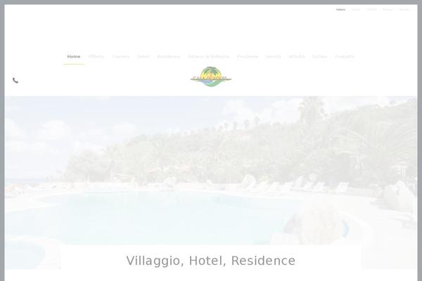 Enfold theme site design template sample