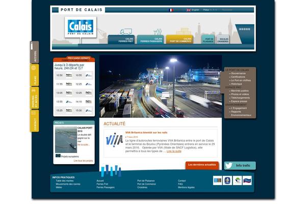 calais-port.fr site used Soczed