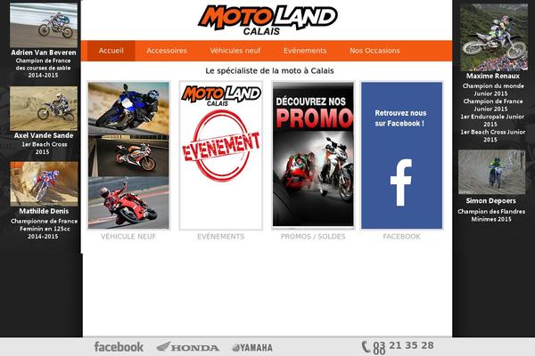calaismoto.com site used Motoland