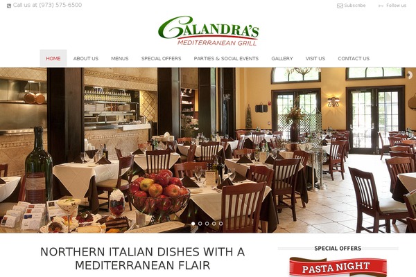 Jupiter theme site design template sample