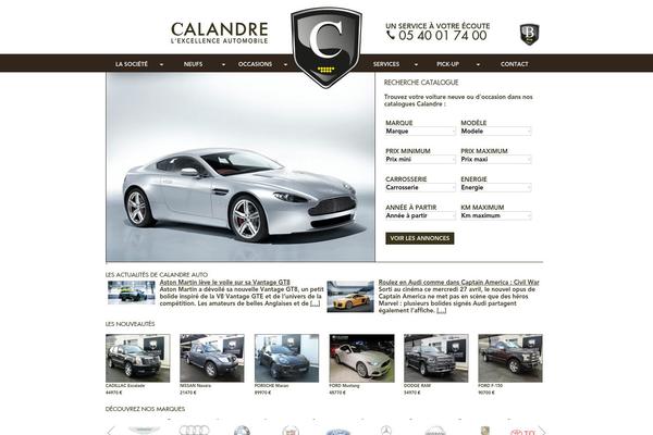 calandre-automobile.fr site used Atypicom