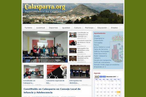 calasparra.org site used Silverorchid.1.4.0
