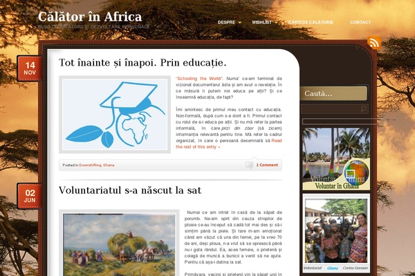 calatorinafrica.com site used Charis Church