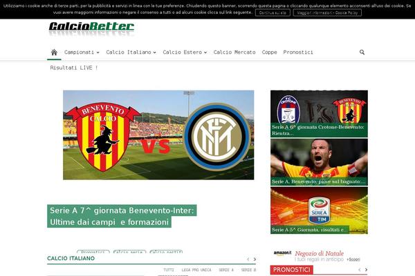 calciobetter.com site used Calciobetter_new