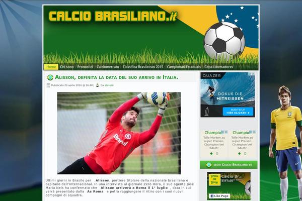 calciobrasiliano.it site used Calciobrasiliano_nuovo2013