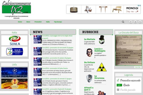 Newspaperex theme site design template sample