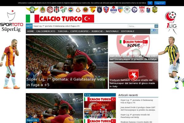 calcioturco.com site used Generalpress-codebase