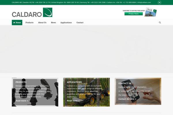 caldaro.com site used Caldaro