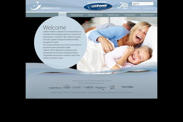 calderontextiles.com site used Calhome