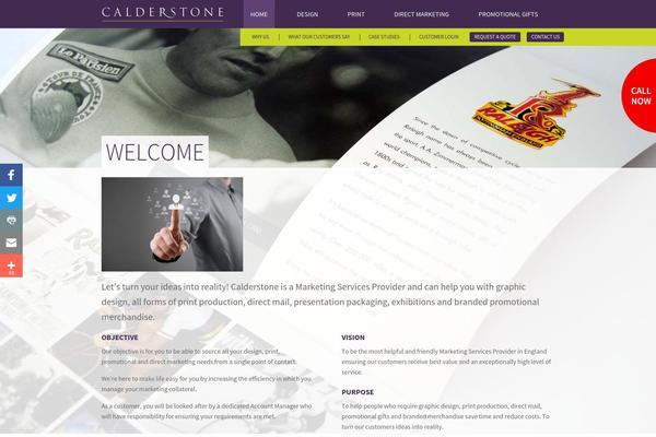 calderstone.com site used Wordpress-960-master