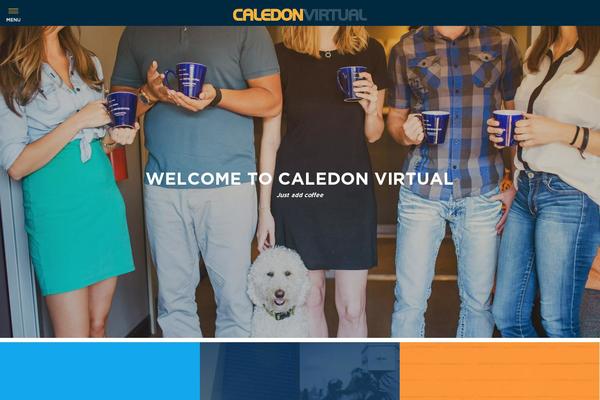 Caledon theme site design template sample