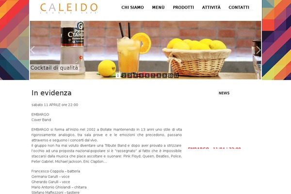 caleidolounge.com site used Coffeelounge-parent