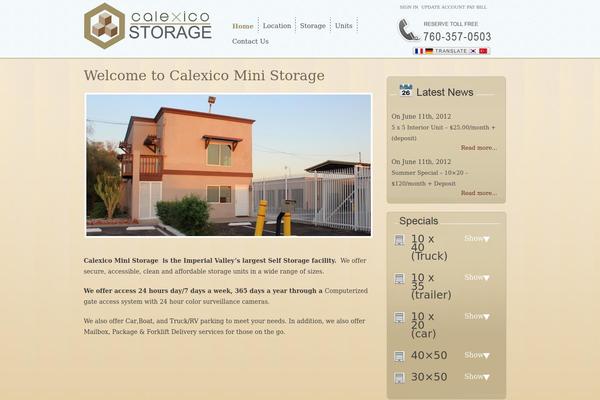calexicostorage.com site used Calexico-storage