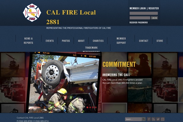 calfirelocal2881.org site used Cdf