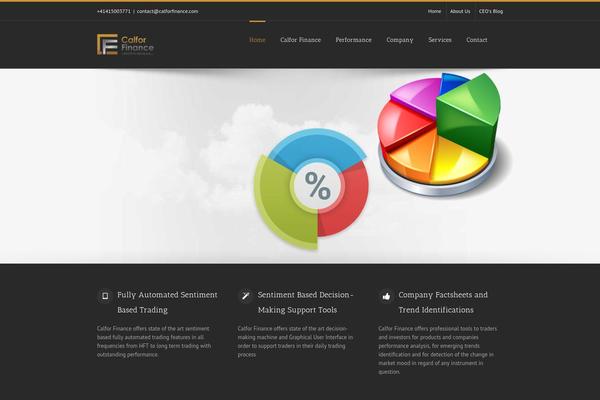 Avada theme site design template sample