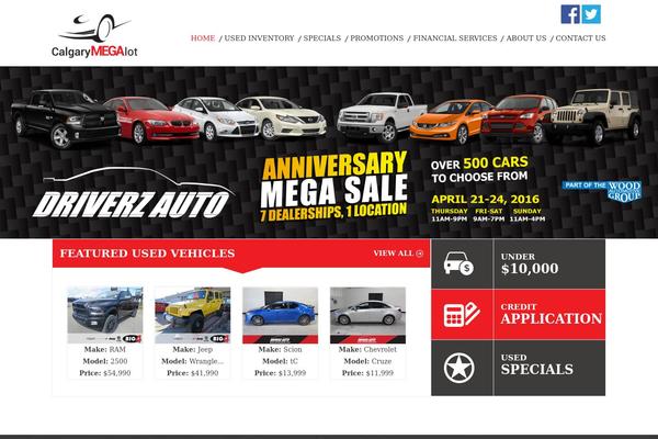 calgarymegalot.com site used Calgarymegalot