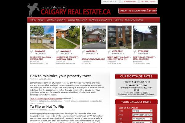 calgaryrealestate.ca site used Calgary-real-estate