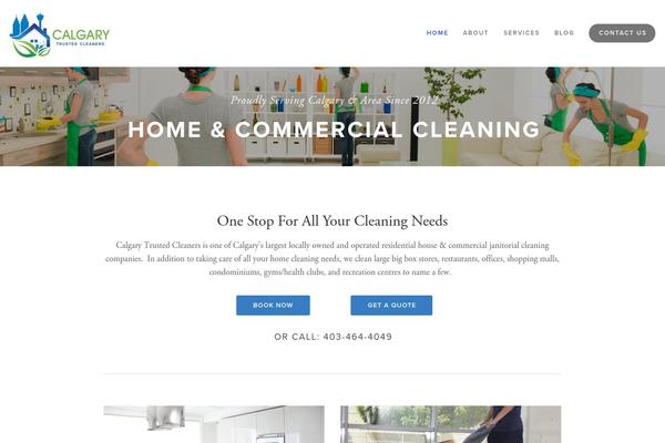 calgarytrustedcleaners.com site used Lounge
