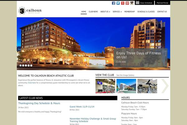 calhounbeachfitness.com site used Calhoun