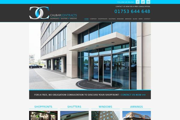 calibarcontracts.co.uk site used Calibarcontracts