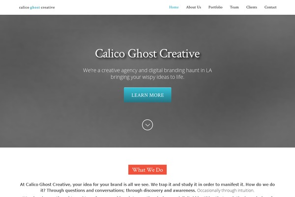 calicoghostcreative.com site used Cgc-site