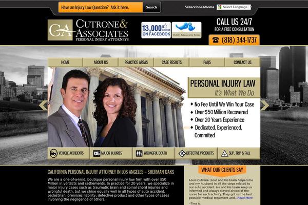 california-personal-injury-lawfirm.com site used Cutrone