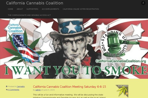 californiacannabiscoalition.org site used National