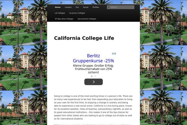 Twenty Eleven theme site design template sample