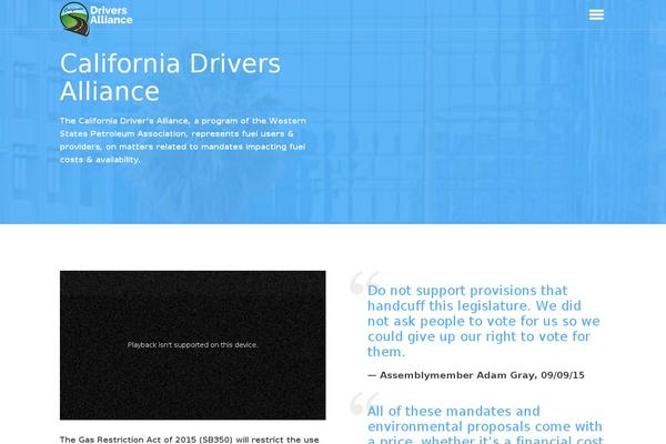 californiadriversalliance.org site used Ca-drivers-alliance