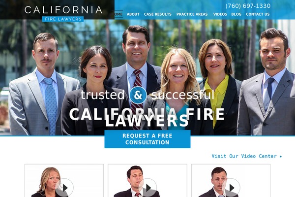 californiafirelawyers.com site used Singleton