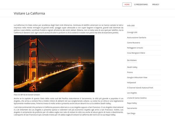 californiaonline.it site used Advent