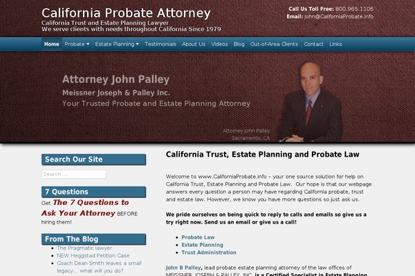 californiaprobate.info site used Fastsecurewp3