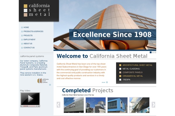 califsheetmetal.com site used Calif