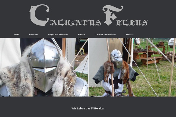 caligatus-feleus.ch site used Vantage